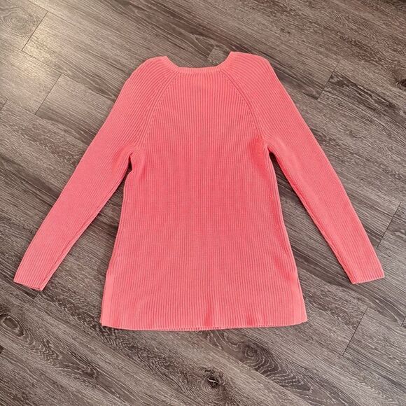 J. Jill Cotton Blend Sweater Tunic Dress - Picture 10 of 10